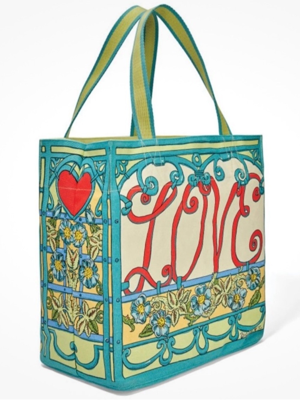 Brighton A Winter’s Love Canvas Tote Bag Tom Clancy Art